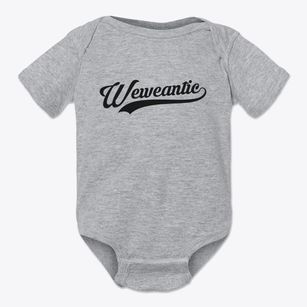Weweantic Massachusetts Vintage Team Baby Onesie