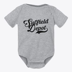 Suffield Depot Connecticut Vintage Team Baby Onesie