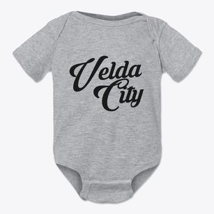 Velda City Missouri Vintage Team Baby Onesie
