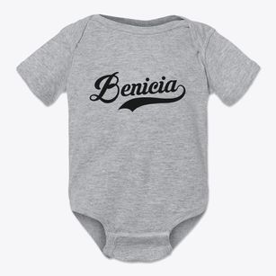 Benicia California Vintage Team Baby Onesie