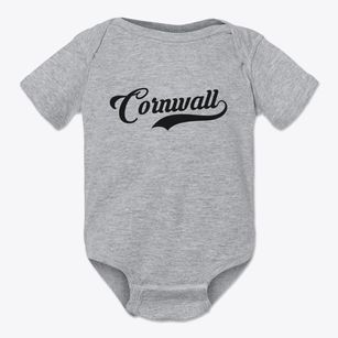 Cornwall Vermont Vintage Team Baby Onesie