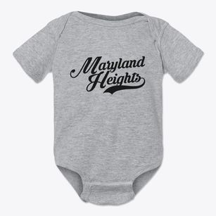 Maryland Heights Missouri Vintage Team Baby Onesie