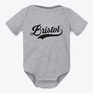 Bristol Tennessee Vintage Team Baby Onesie