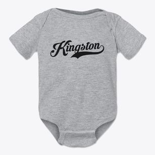Kingston Illinois Vintage Team Baby Onesie