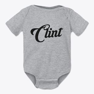 Clint Texas Vintage Team Baby Onesie