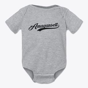 Amagansett New York Vintage Team Baby Onesie