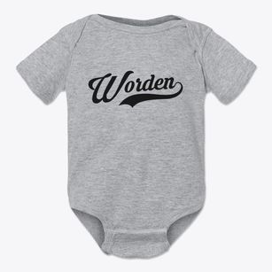 Worden Illinois Vintage Team Baby Onesie