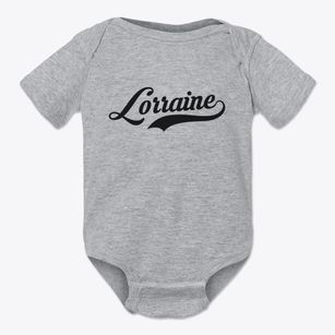 Lorraine New York Vintage Team Baby Onesie