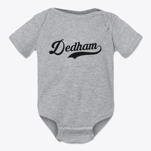 Dedham Massachusetts Vintage Team Baby Onesie