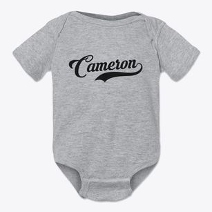 Cameron New York Vintage Team Baby Onesie