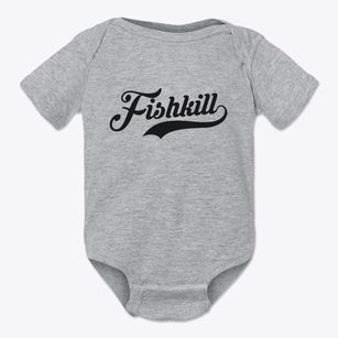 Fishkill New York Vintage Team Baby Onesie