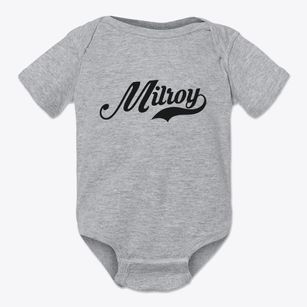 Milroy Indiana Vintage Team Baby Onesie