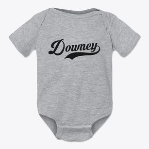 Downey California Vintage Team Baby Onesie