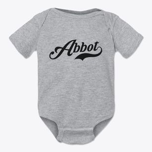 Abbot Maine Vintage Team Baby Onesie