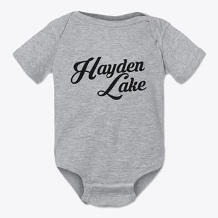 Hayden Lake Idaho Vintage Team Baby Onesie