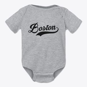 Boston Virginia Vintage Team Baby Onesie
