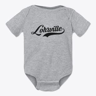 Lohrville Wisconsin Vintage Team Baby Onesie