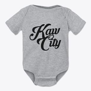 Kaw City Oklahoma Vintage Team Baby Onesie