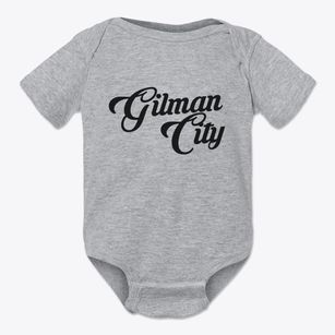 Gilman City Missouri Vintage Team Baby Onesie