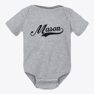 Mason Illinois Vintage Team Baby Onesie