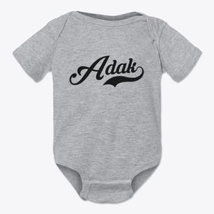 Adak Alaska Vintage Team Baby Onesie