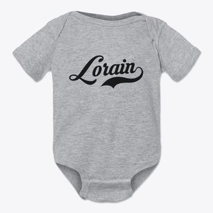 Lorain Wisconsin Vintage Team Baby Onesie