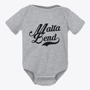 Malta Bend Missouri Vintage Team Baby Onesie