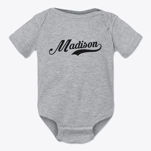 Madison New Jersey Vintage Team Baby Onesie