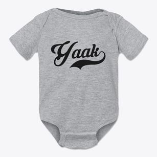 Yaak Montana Vintage Team Baby Onesie