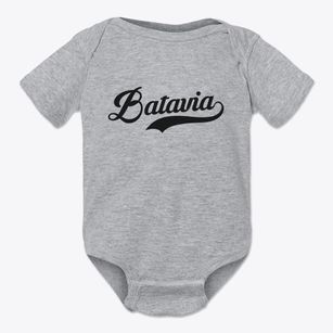 Batavia New York Vintage Team Baby Onesie