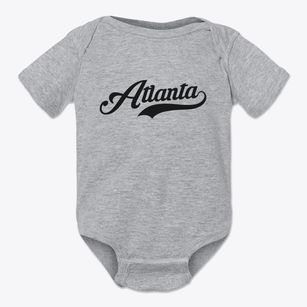 Atlanta Louisiana Vintage Team Baby Onesie