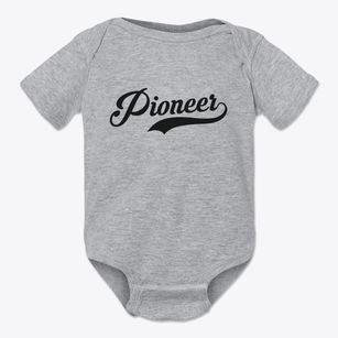 Pioneer Louisiana Vintage Team Baby Onesie