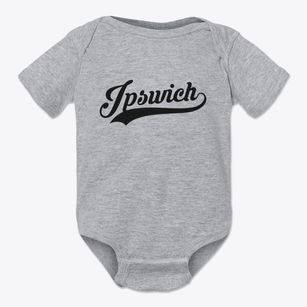 Ipswich Massachusetts Vintage Team Baby Onesie