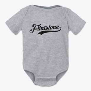 Flintstone Maryland Vintage Team Baby Onesie