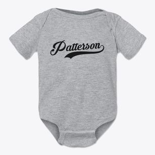 Patterson New York Vintage Team Baby Onesie