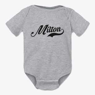 Milton Florida Vintage Team Baby Onesie