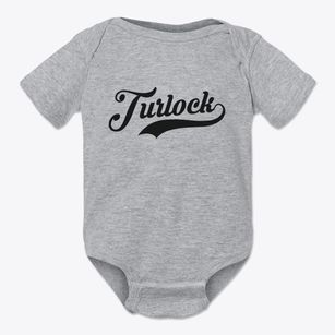 Turlock California Vintage Team Baby Onesie