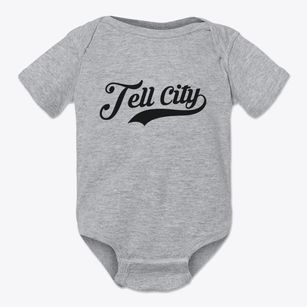 Tell City Indiana Vintage Team Baby Onesie