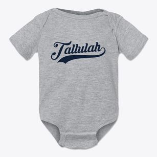 Tallulah Louisiana Vintage Team Baby Onesie