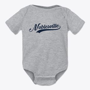 Noblesville Indiana Vintage Team Baby Onesie