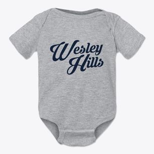 Wesley Hills New York Vintage Team Baby Onesie