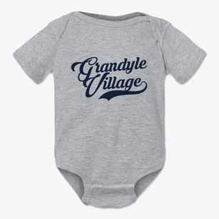 Grandyle Village New York Vintage Team Baby Onesie