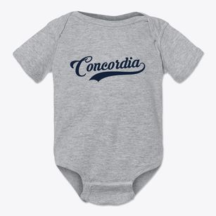 Concordia Kansas Vintage Team Baby Onesie