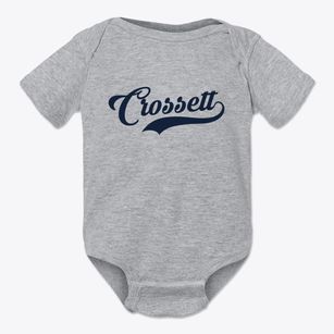 Crossett Arkansas Vintage Team Baby Onesie