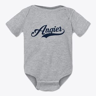 Angier North Carolina Vintage Team Baby Onesie