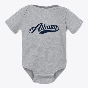 Albany Oregon Vintage Team Baby Onesie