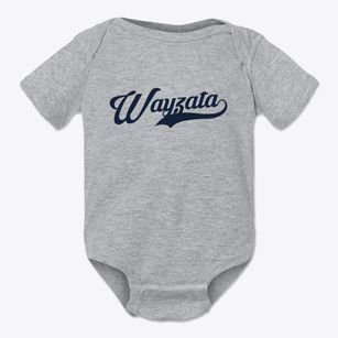 Wayzata Minnesota Vintage Team Baby Onesie