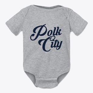 Polk City Iowa Vintage Team Baby Onesie