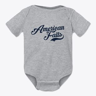 American Falls Idaho Vintage Team Baby Onesie