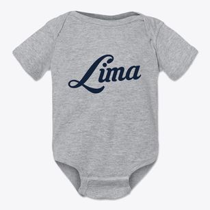 Lima New York Vintage Team Baby Onesie